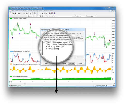 screenshot of NeuroShell Trader